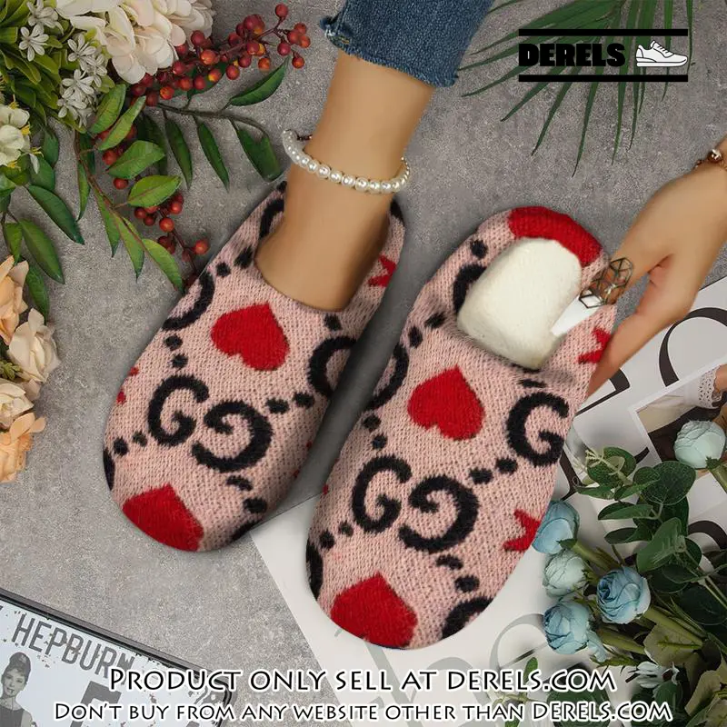 Gucci fleece slippers luxury inhouse slippers ihs1016 dr2839082